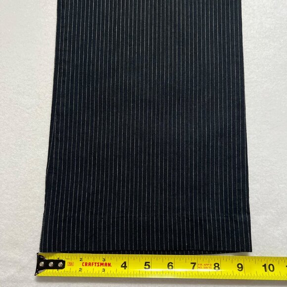 St. Johns Bay Women's Stretch Black Pinstripe Dress Pants Sz 12 Straight Leg NWT - Picture 10 of 11
